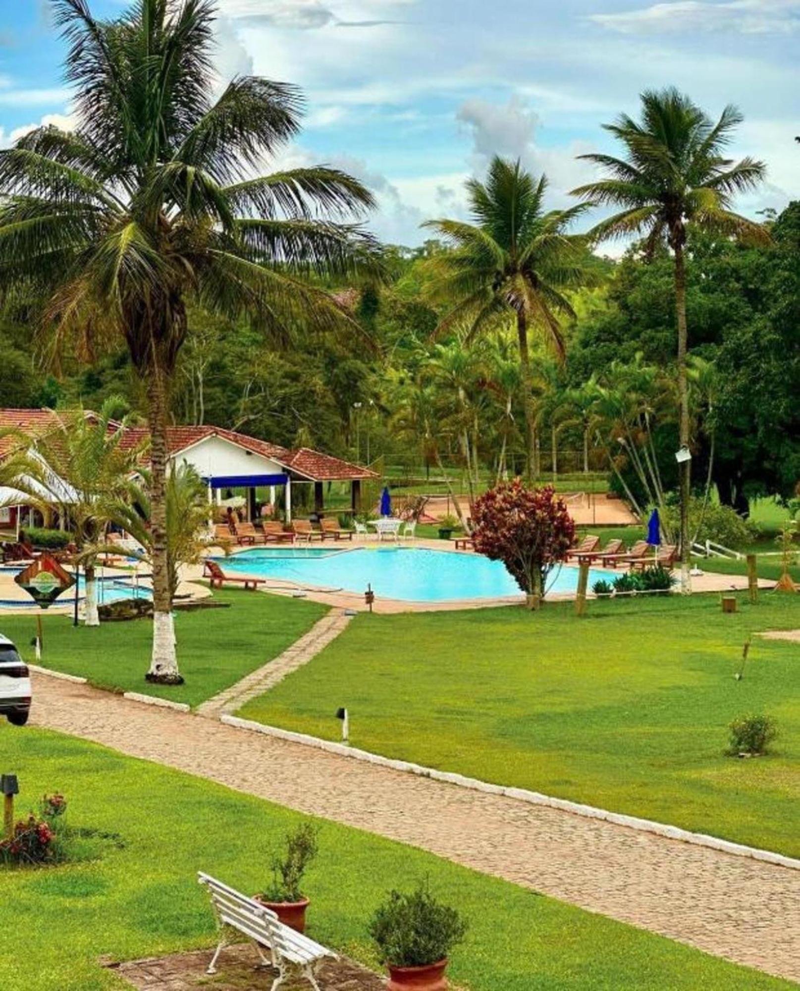 Hotel Fazenda Cachoeiras De Cavaru 瓦索拉斯 外观 照片