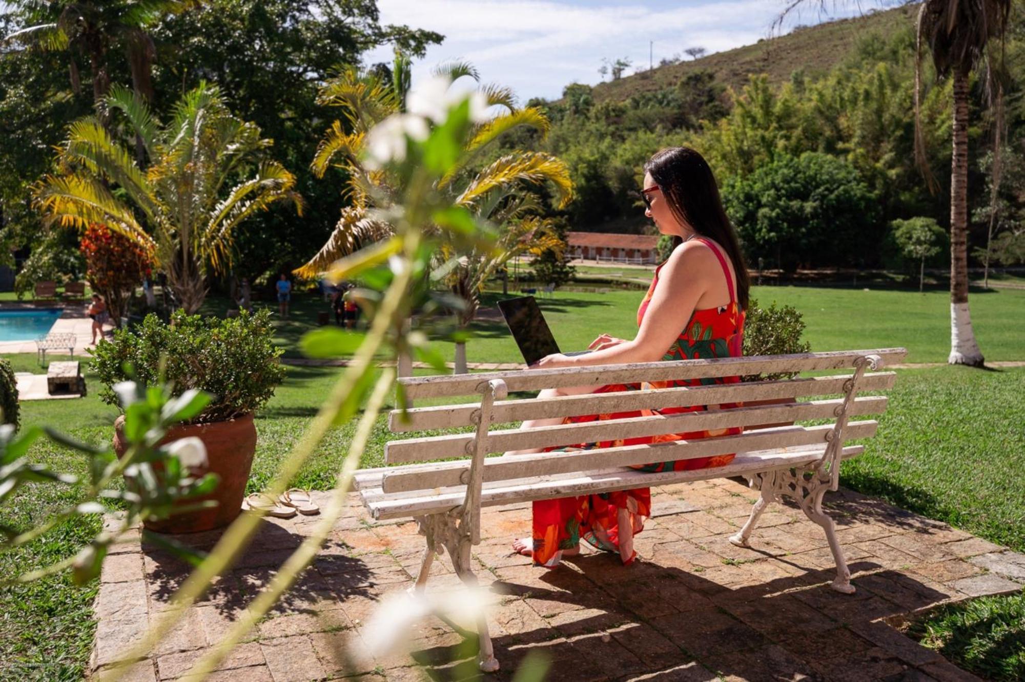 Hotel Fazenda Cachoeiras De Cavaru 瓦索拉斯 外观 照片